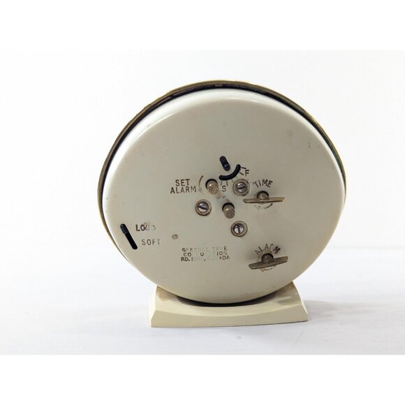 AS-IS 1960s Big Ben Westclox Magic Touch Repeater mechanical alarm clock, manual - Picture 9 of 11